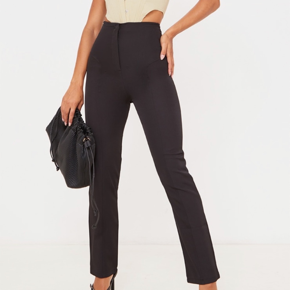 Black high waist pant